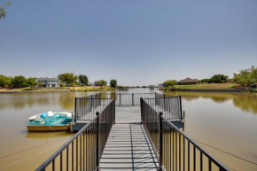 Game Room and Dock Waterfront Granbury Lake Retreat